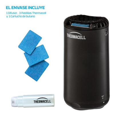 Anti-Mücken-Diffusor Schwarz für den Außenbereich, kabellos, bis zu 20 m² ohne Geruch und Geräusche von Thermacell®