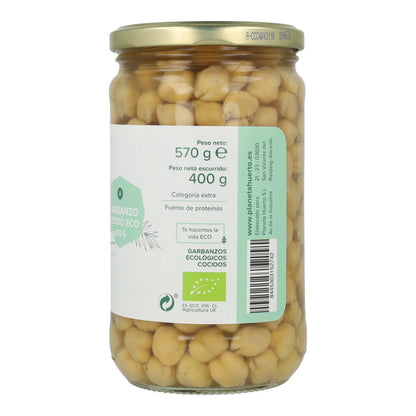 Opakowanie 6x Ciecierzyca gotowana ECO Planet Garden 570 g