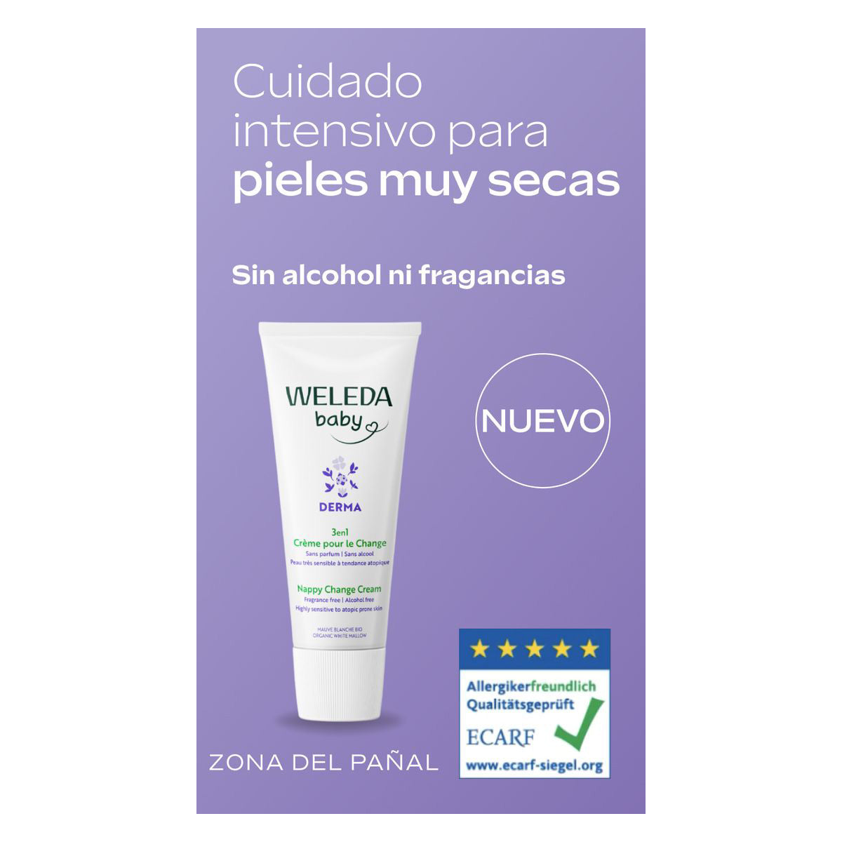 Baby Derma Crema per il cambio Weleda 50 ml