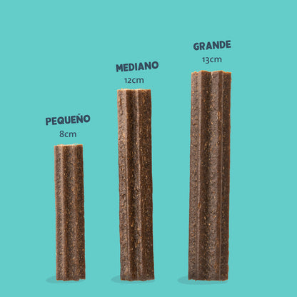 Doggy Dental per cani di grossa taglia Menta e fragola Edgard Cooper 7 stick