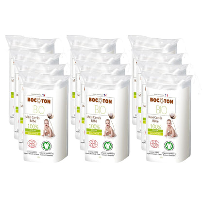 Confezione da 12 cotone idrofilo Maxi Bocoton 60 pezzi