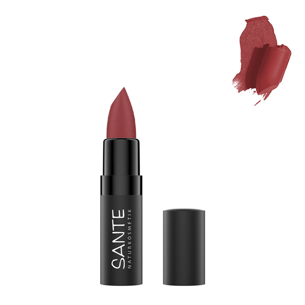 Rouge à lèvres mat 05 Velvet Red, Sante, 4,5 g