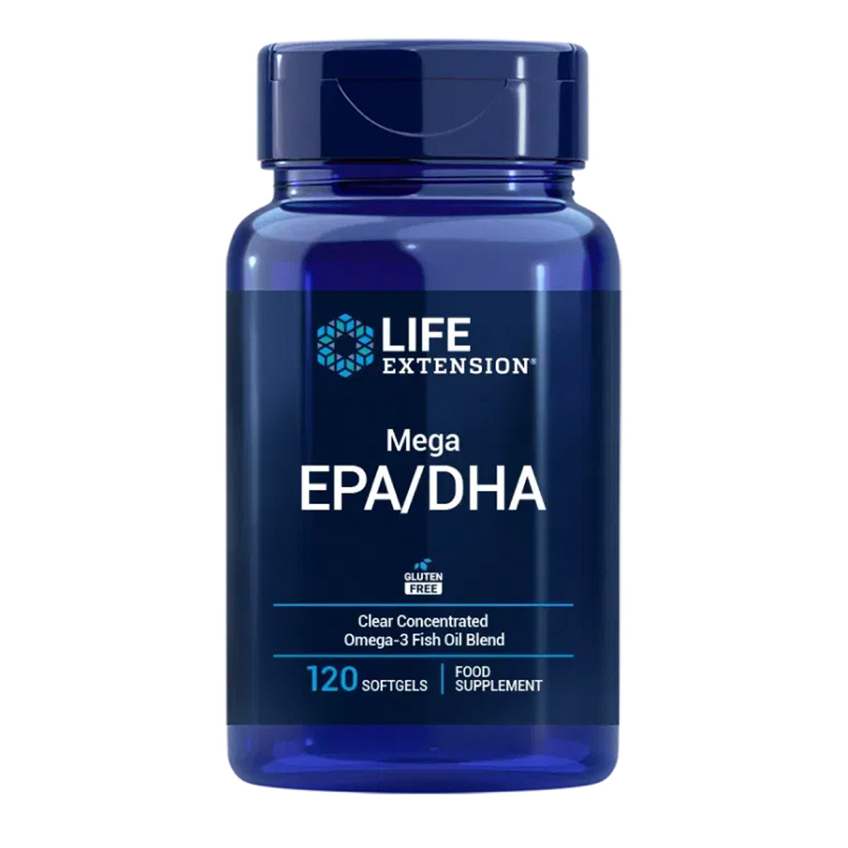 Mega EPA/DHA, Life Extension 120 capsules
