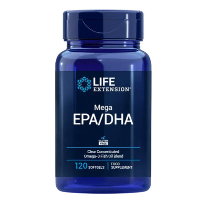 Mega EPA/DHA, Life Extension 120 capsules