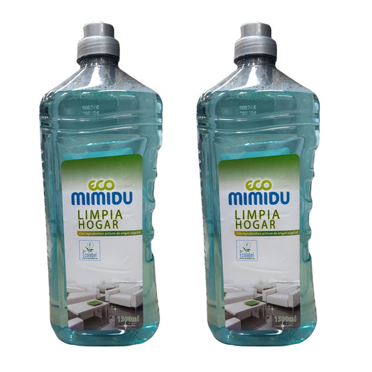 Lot de 2 flacons de nettoyant ménager ultra-concentré Mimidu ECO 1,5 L