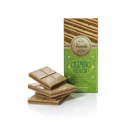Tablette de chocolat Venchi Cremino à la pistache 110 g