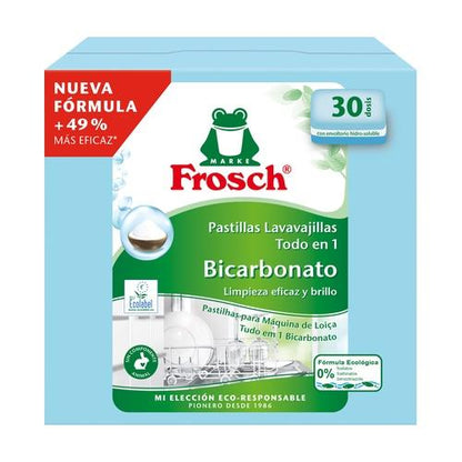 Confezione promozionale 2x Detersivo per lavastoviglie Frosch 30 pastiglie
