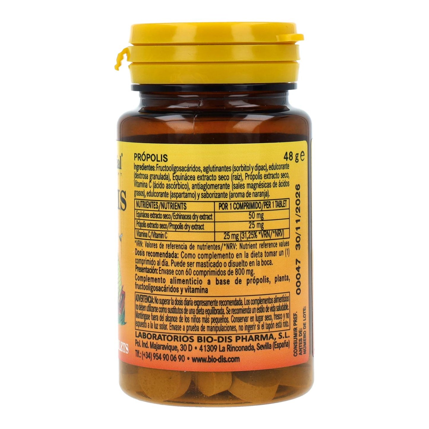Propolis 800 mg Nature Essential 60 comprimés