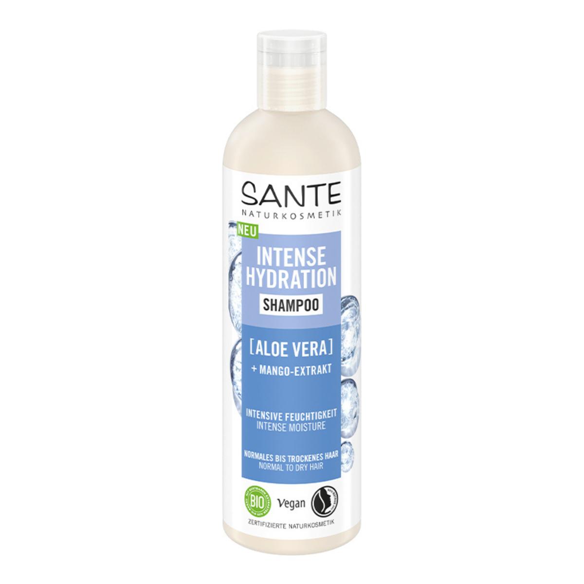 Intensiv feuchtigkeitsspendendes Aloe-Shampoo Sante 250 ml