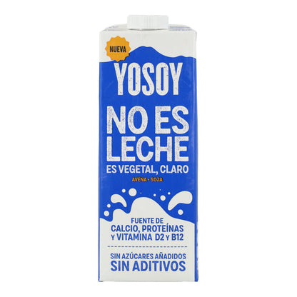 Zestaw 6 szt. Napój YOSOY NO ES LECHE z owsa i soi bezglutenowy YOSOY 1 l