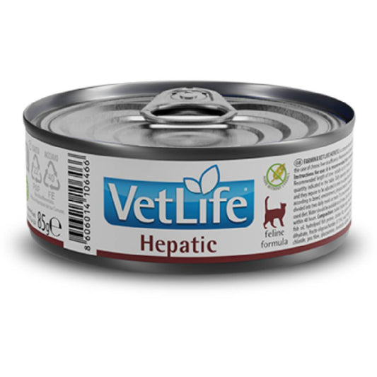 Vet Life Hepatic Farmina Katzenfutter 85 g