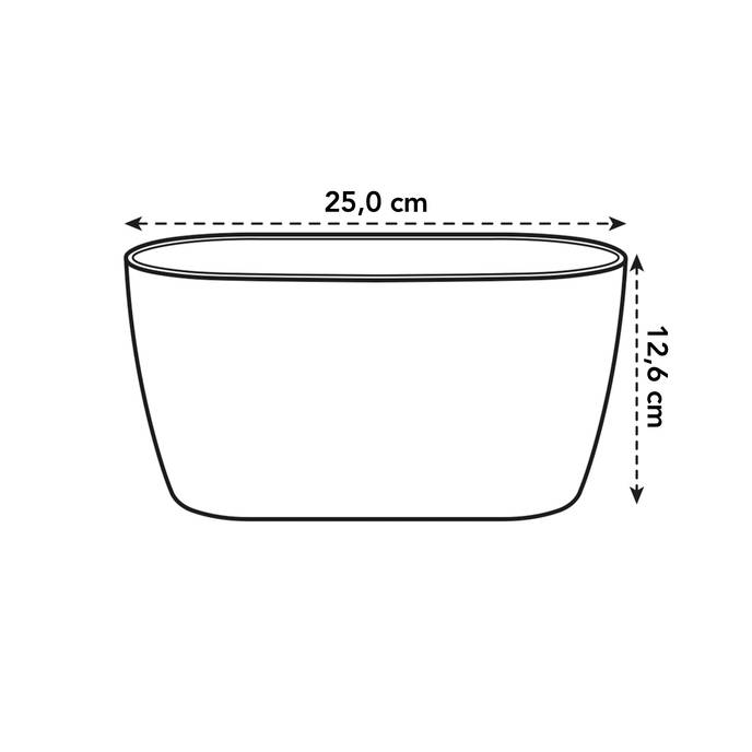 Double pot pour orchidées Brussels orchid duo Elho translucide