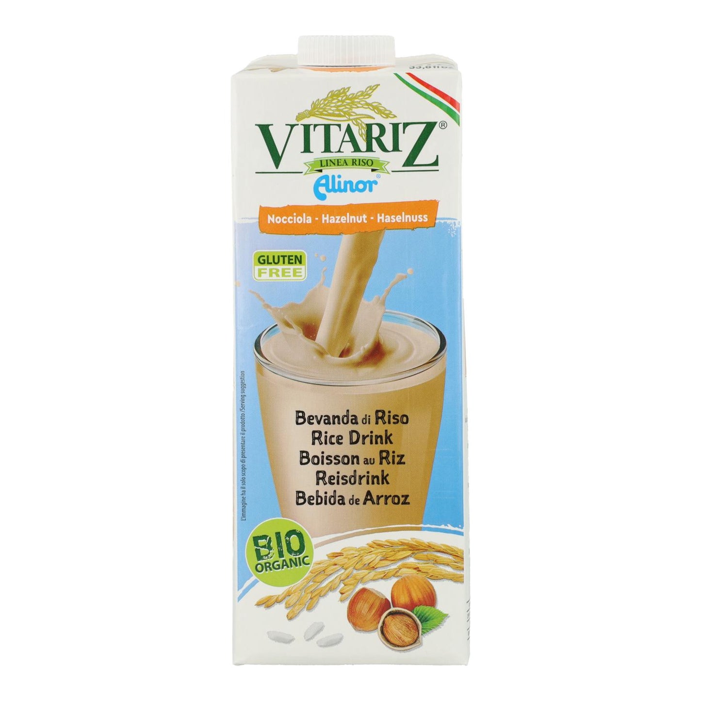 Boisson au riz et aux noisettes Vitariz 1 L