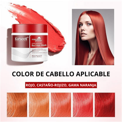 Mascarilla Pigmentante Roja Karseell 500 ml
