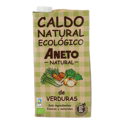 Bouillon de légumes naturel ECO Aneto 1L