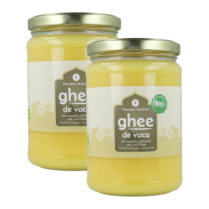 Pack 2x Ghee beurre clarifié ECO Planeta Huerto 500 g