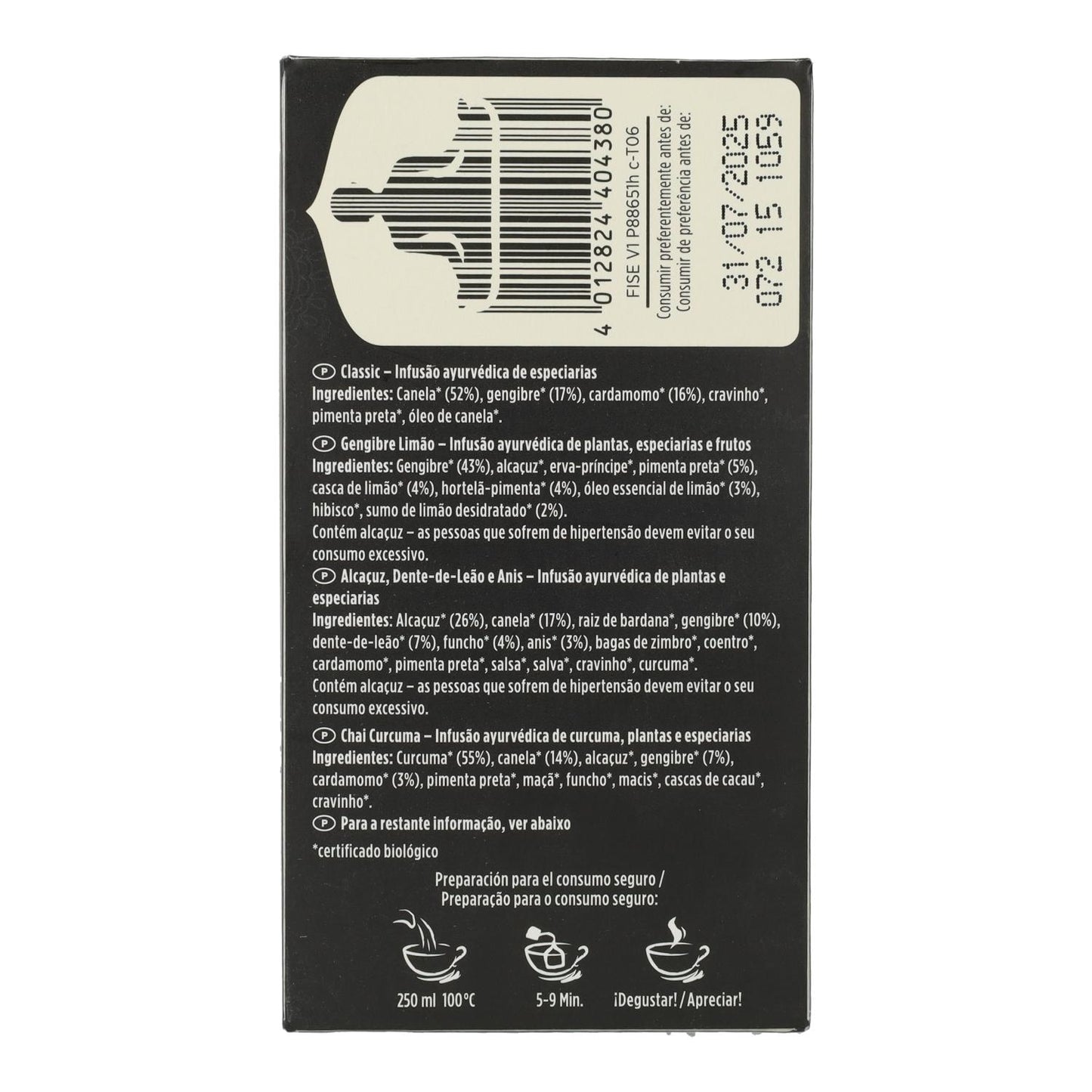 Yogi Tea Organic Ayurvedic Selection 18 assorted tea bags