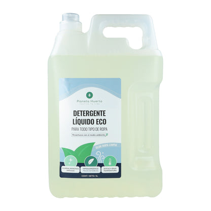 Detersivo liquido per bucato Eco Natural profumo di bucato Planeta Huerto 5 Litri