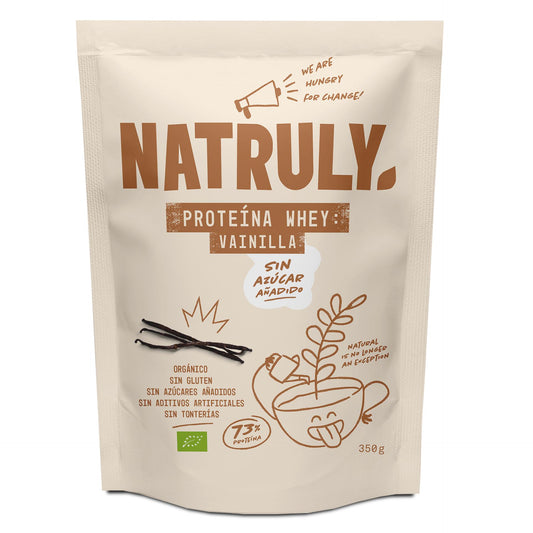 Natruly Whey-eiwit vanille, 350 g