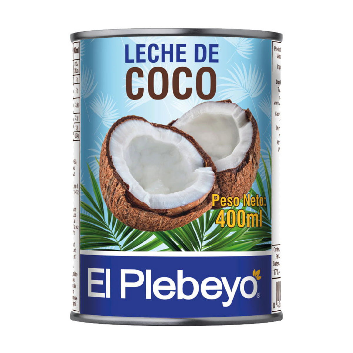 Kokosmilch El Plebeyo 425 ml