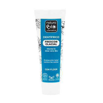 Dentifrice fraîcheur Glacial NaturaBio 75 ml