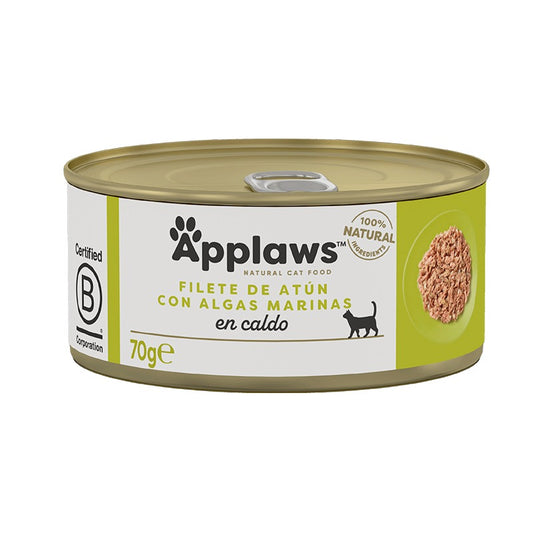Applaws Cat Puszka Tuńczyk z wodorostami 70 g Naturalna karma mokra dla kotów bez zbóż