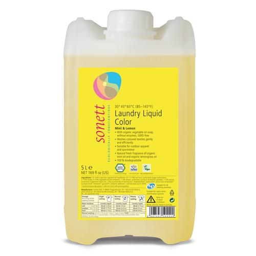 Lessive liquide Sonett pour vêtements de couleur 5 L