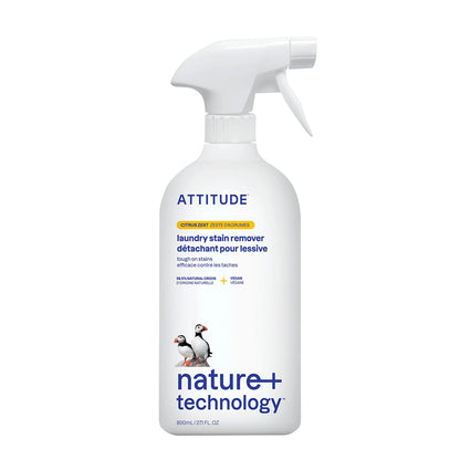 Détachant pour vêtements  agrumes Attitude spray 800 ml