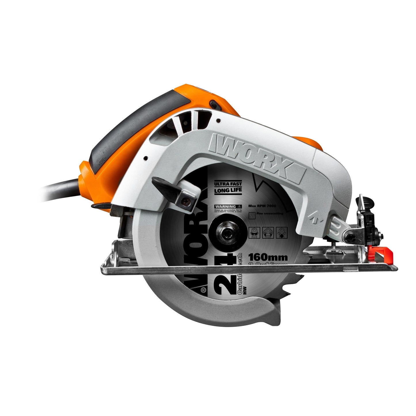 160 mm 1200 W Circular Saw - Worx