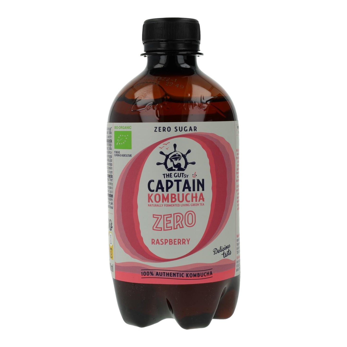 Captain Kombucha Zero Framboise Bio 400 ml