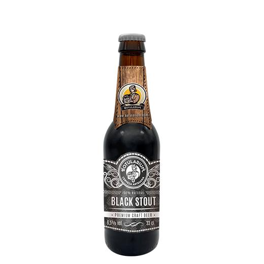 Bière artisanale Botularium Black Stout 330 ml