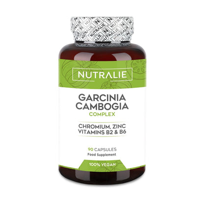 Nutralie Garcinia Cambogia + Chrom + Zink + Vitamine B2 und B6 90 Kapseln