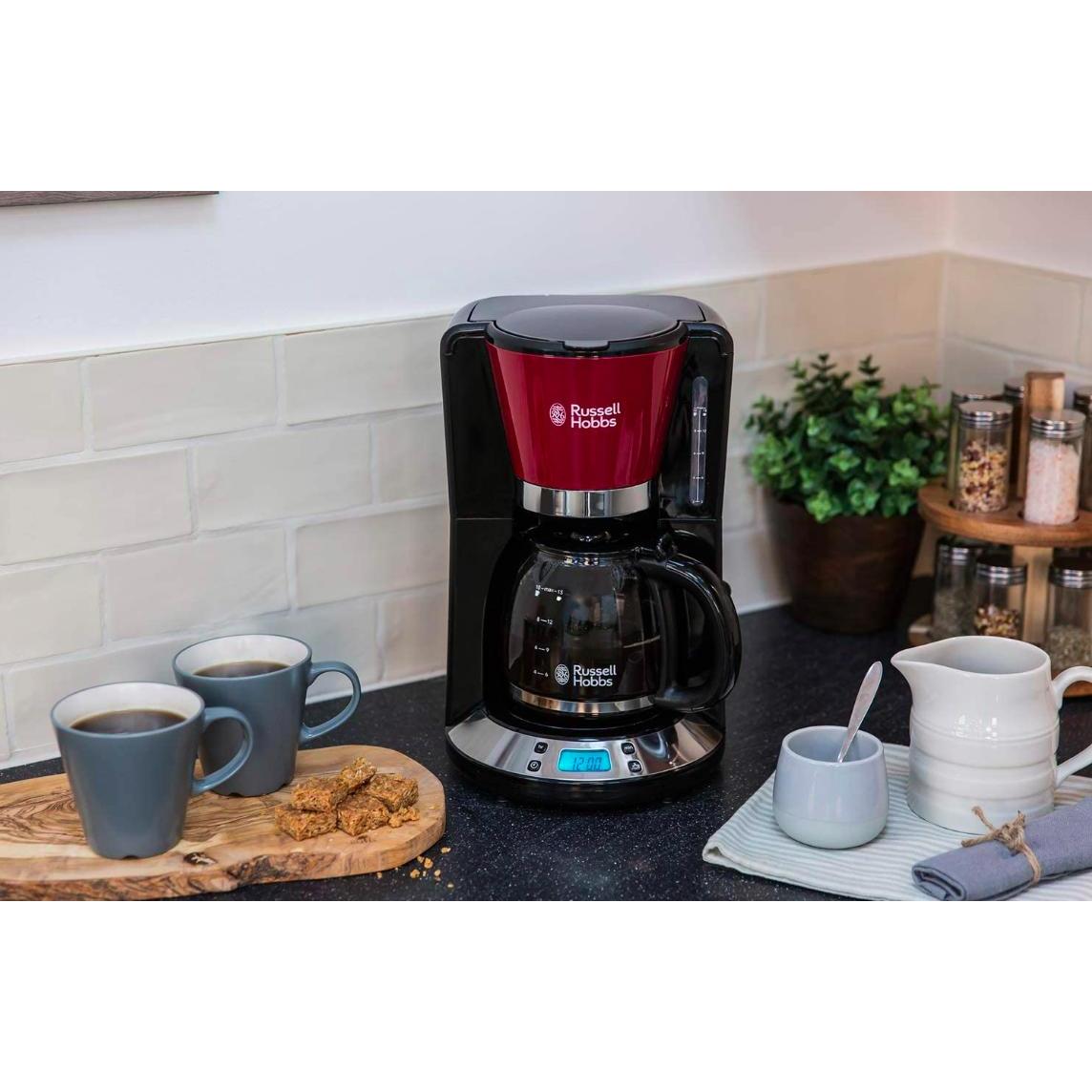 Ekspres do kawy Colours Plus czerwony 1,25 l Russell Hobbs