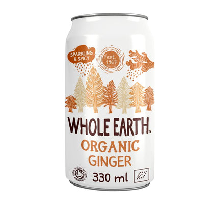 Whole Earth Organic Ginger Soft Drink 330 ml