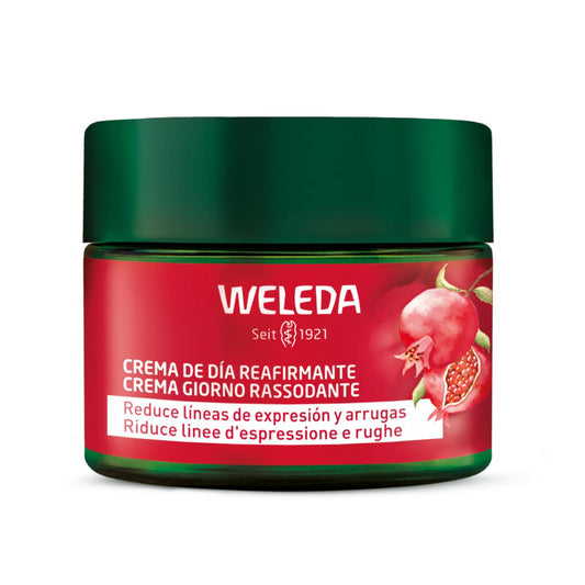 Verstevigende dagcrème met granaatappel en maca-peptiden Weleda 40 ml
