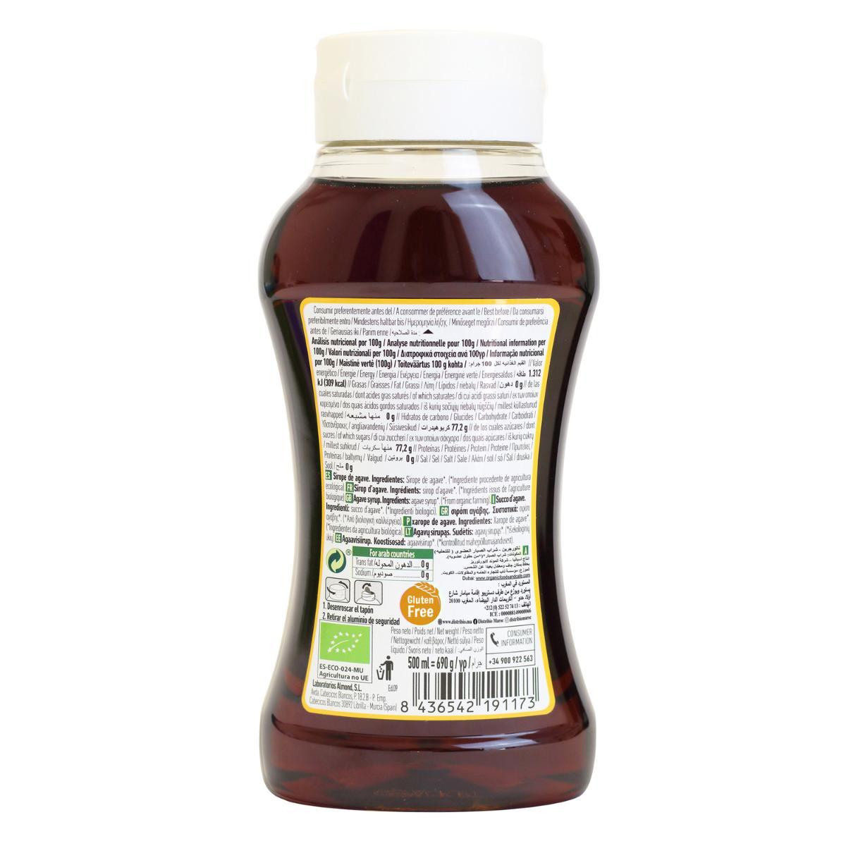 2er-Pack Naturgreen Agavensirup roh 2 Flaschen à 500 ml