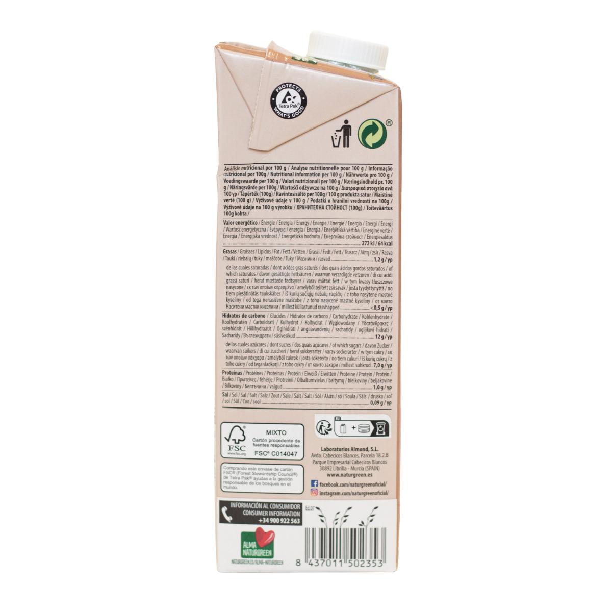 Bio-Hafer-Kakao-Getränk NaturGreen 1 l