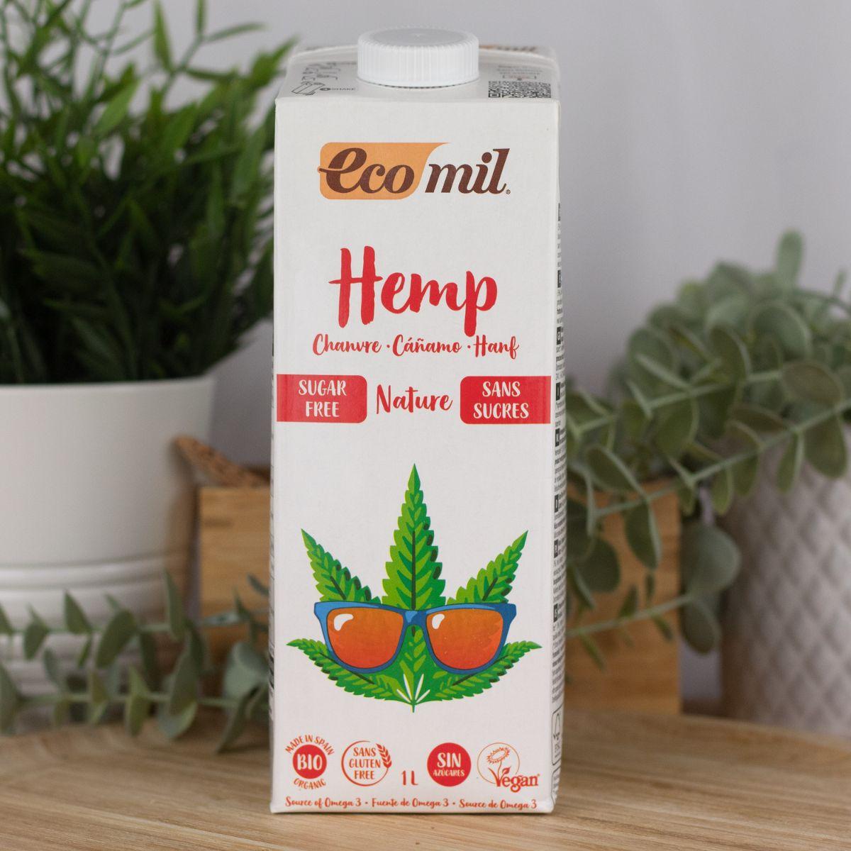 Boisson végétale bio non sucrée Ecomill 1L