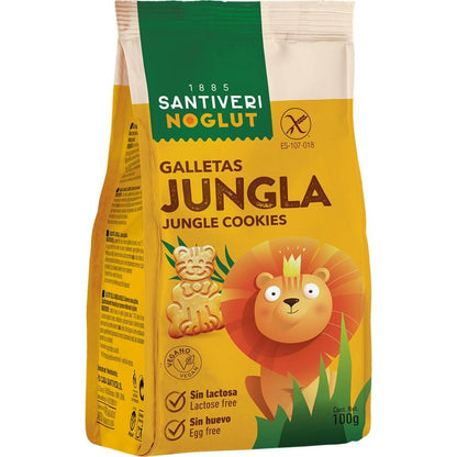 Biscuits Jungla sans gluten Santiveri 100 g