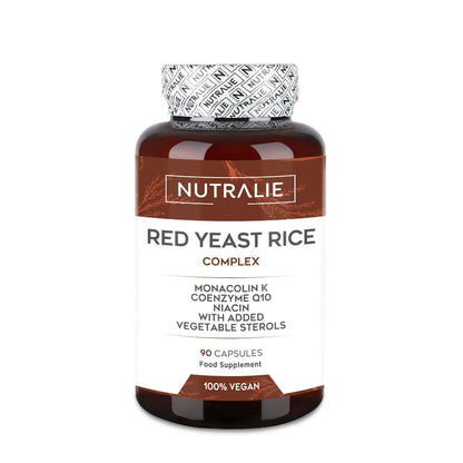 Nutralie Levure de riz rouge avec 2,9 mg de monacoline et Q10 90 gélules