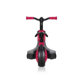 Tricycle convertible Trike explorer 2 en 1 rouge