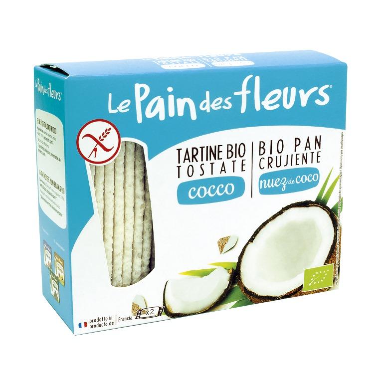 Crackers de riz croustillants à la noix de coco Le Pain de fleurs 150g