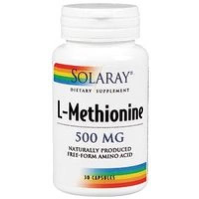Methionin 500 mg Solaray, 30 Kapseln