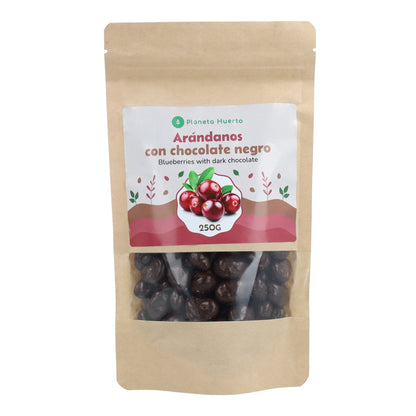 Heidelbeeren mit dunkler Schokolade Planeta Huerto 250gr