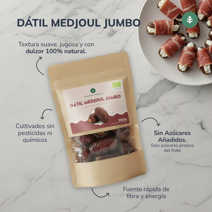 Dattes medjoul jumbo BIO Planeta Huerto 1 kg