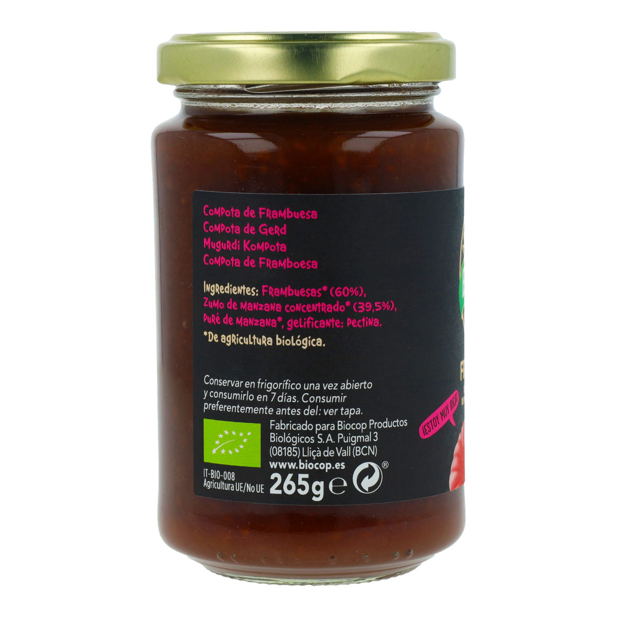 Kompot malinowy Biocop 280 g