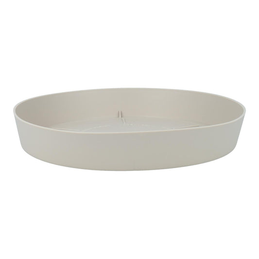 Soucoupe pour pot de fleurs couleur écru D 20 x 3