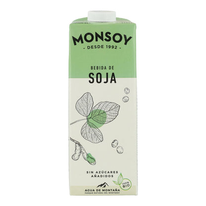 Pack 6 unités Boisson au soja BIO Monsoy, 1 L