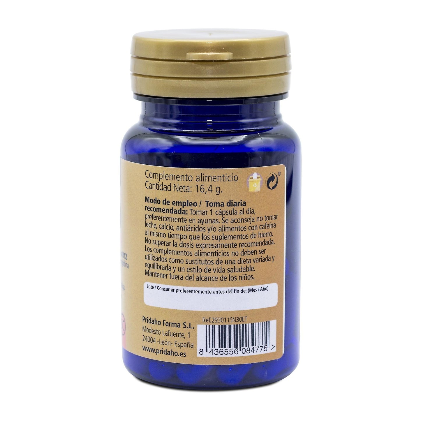 Ferro+Vitamina C+Acido folico+ Vitamina B12 SANON 30 capsule vegetali da 545 mg