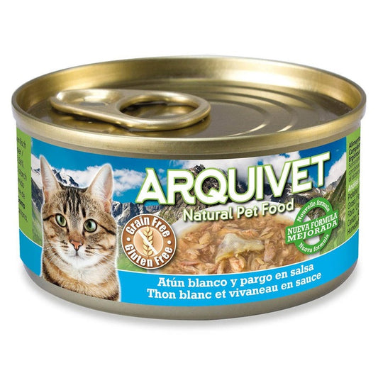Arquivet White Tuna and Snapper in Sauce 80 g Wet Cat Food